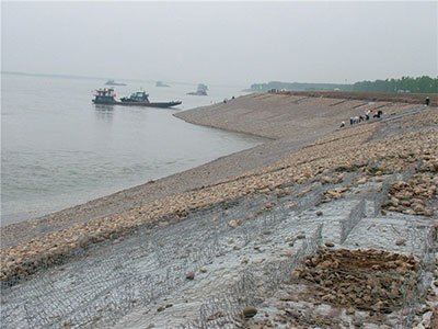河道石籠網工程案例圖片3